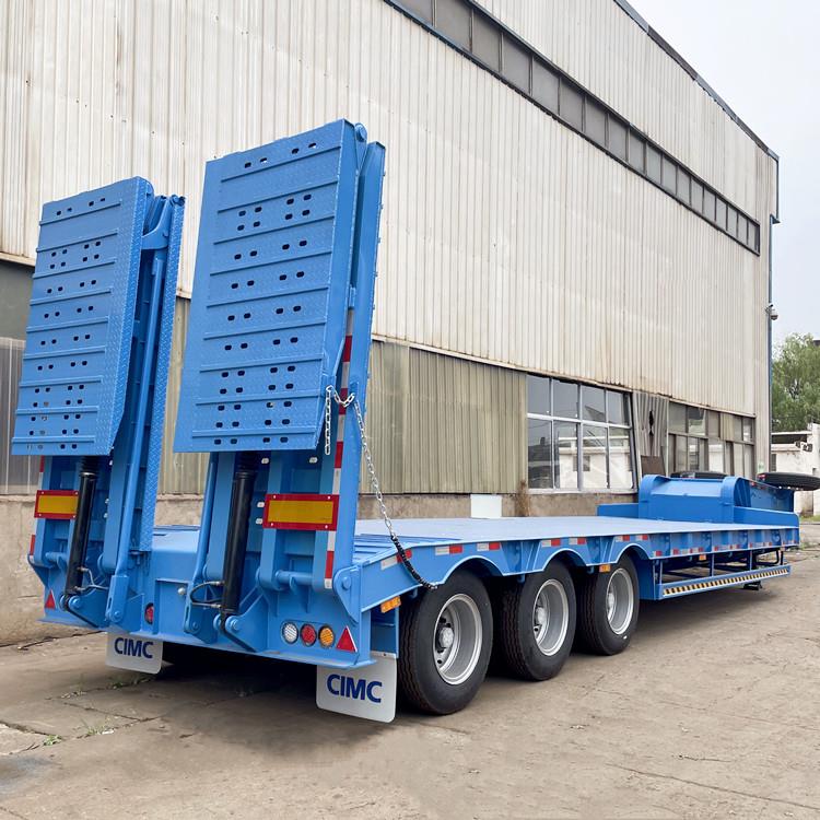 CIMC 70 Ton Lowbed Semi Trailer