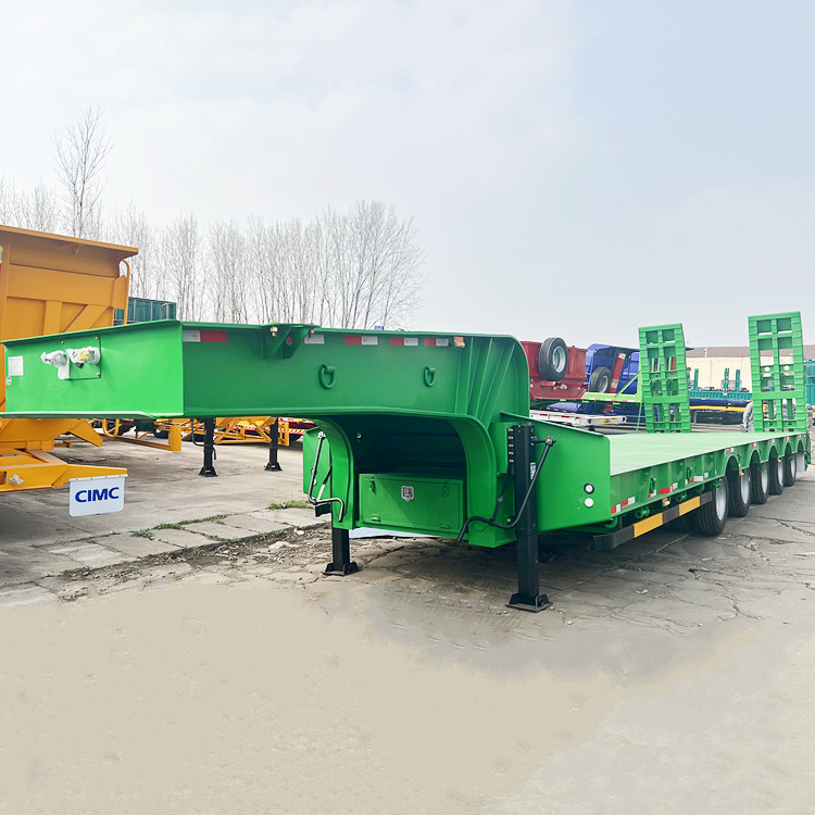 CIMC 5 Axle 120 Ton Low Bed Trailer