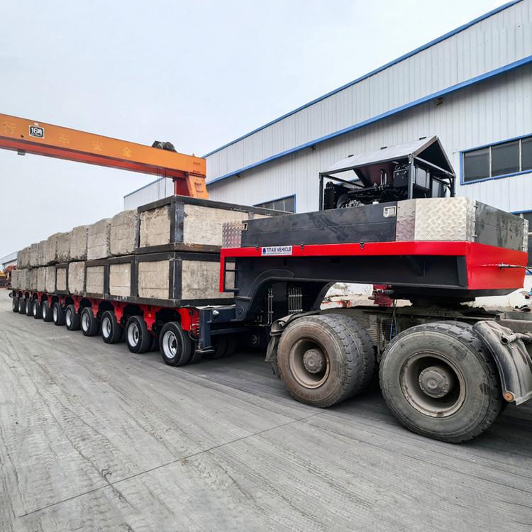 Nicolas Hydraulic Multi Axle Trailer