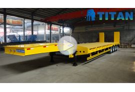 4 axle lowbed trailer