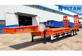 80 Ton Lowbed Truck Trailer