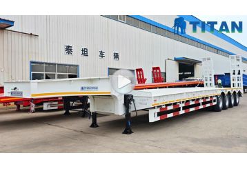 40 Ft Semi Low Bed Trailer