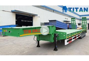 4 Axle 80 Ton Low Loader Trailer