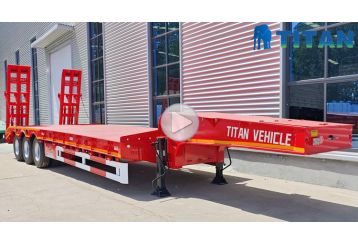 60 Ton Lowbed Semi Trailer