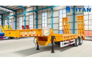 2 Axle Low Bed Trailer