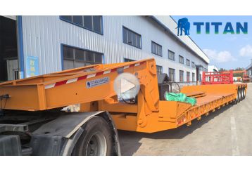 100 Ton Detachable Gooseneck Trailer